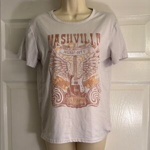 Nashville Music City Graphic T-Shirt